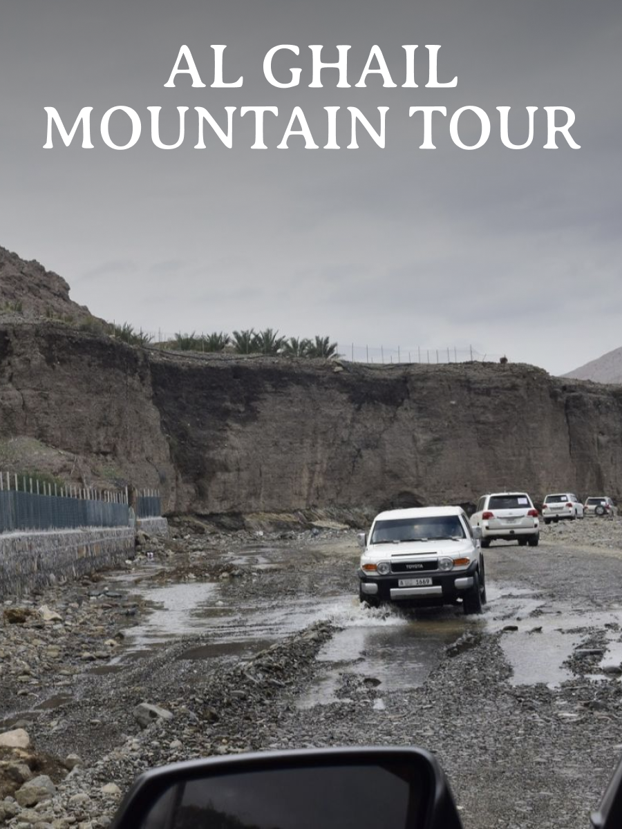 Al Ghail Mountain tour by 4WD with transfers in Ras Al Khaimah - Private Car up to 4 Pax