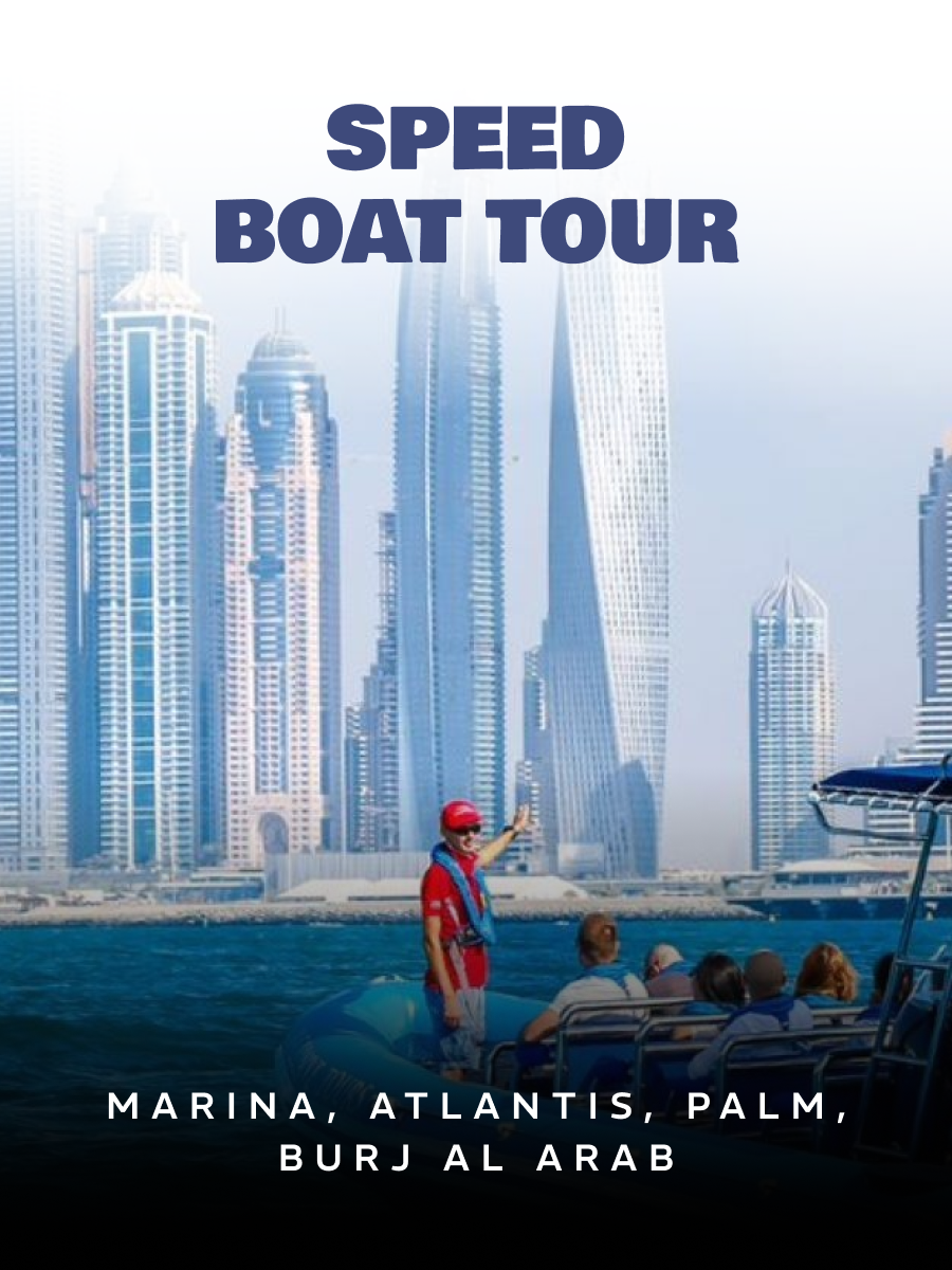 2 Hours Private Speedboat Tour (up to 8 guests)