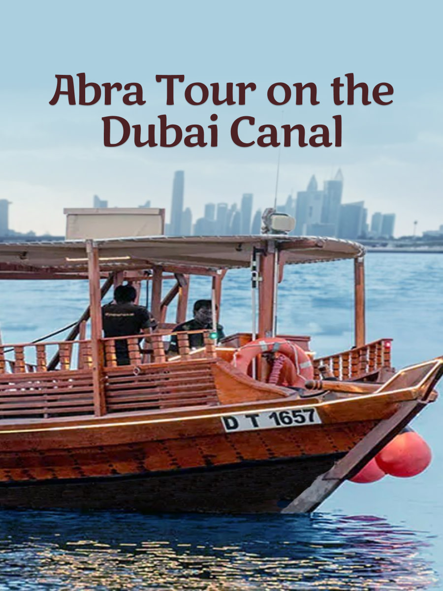 Amazon Tours - One-hour Abra Tour on the Dubai Canal