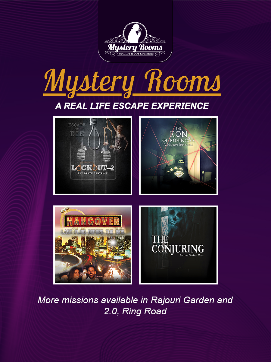 Mystery Rooms | Connaught Place