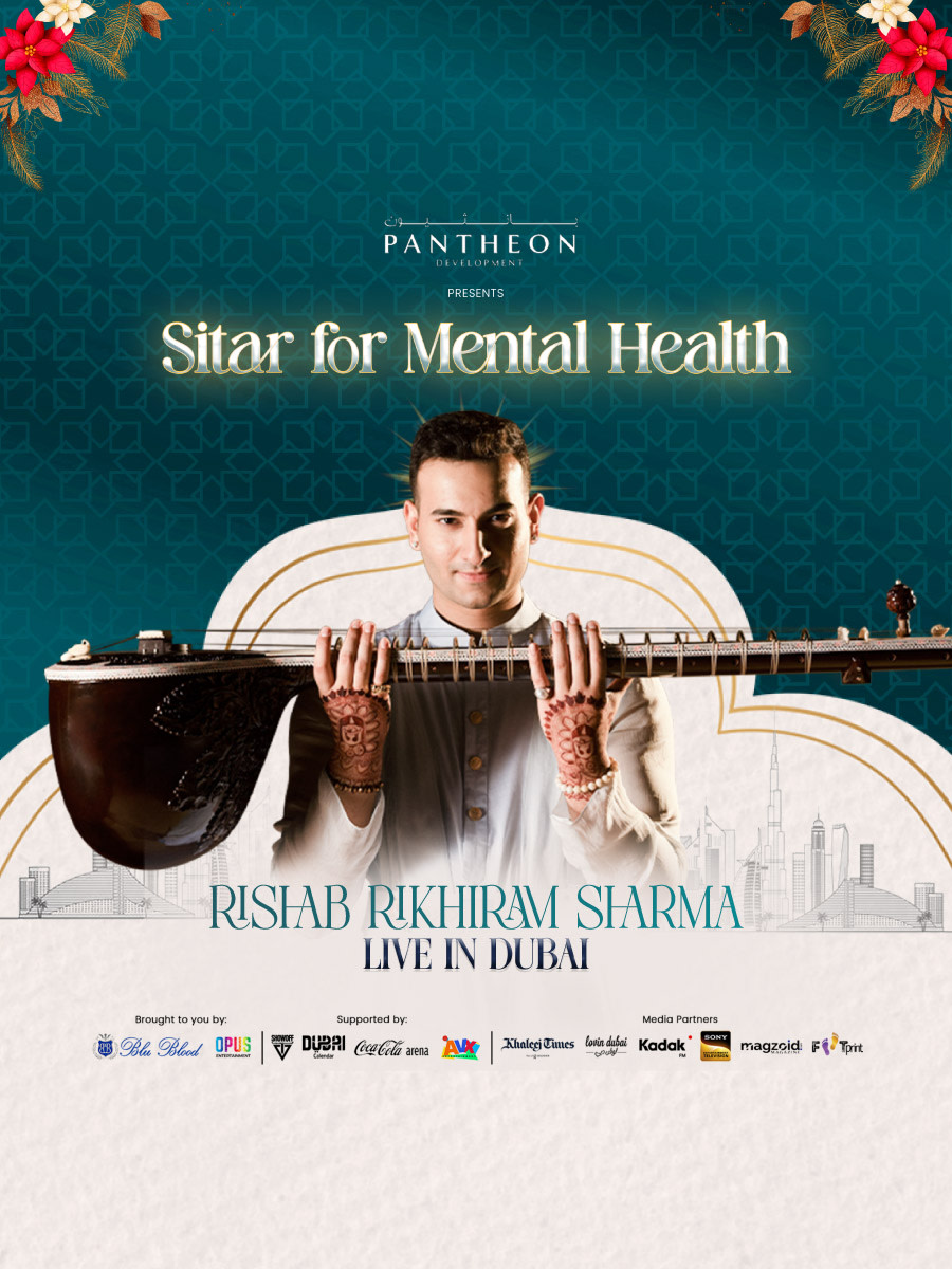 Sitar For Mental Health - Rishab Rikhiram Sharma Live In Dubai