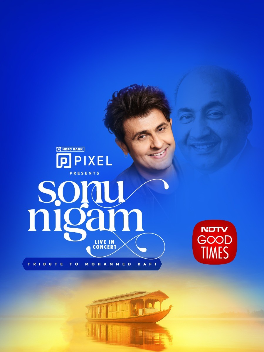 Sonu Nigam Live at Dal Lake | Tribute to Mohammed Rafi