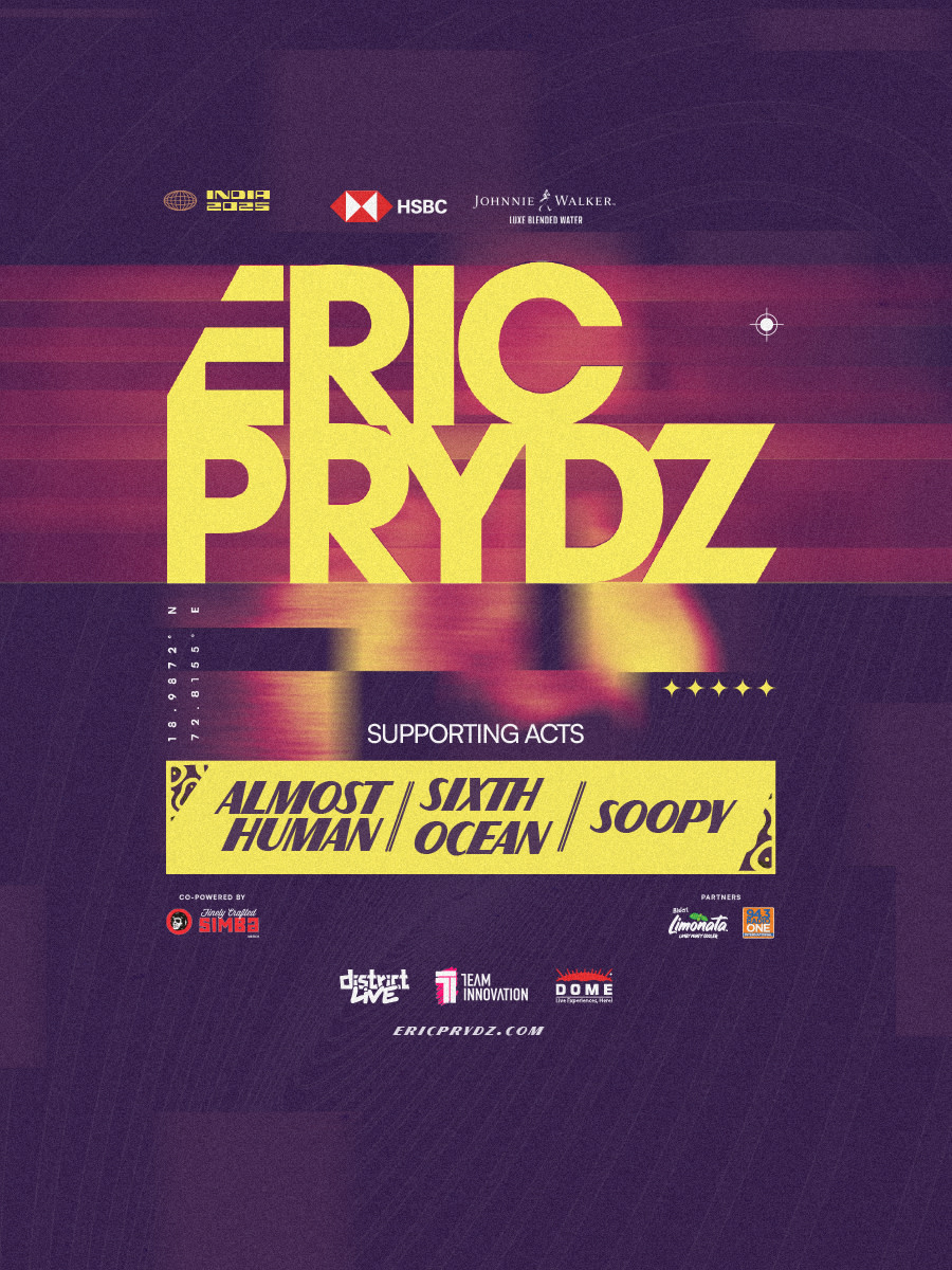 Eric Prydz India 2025 | Mumbai