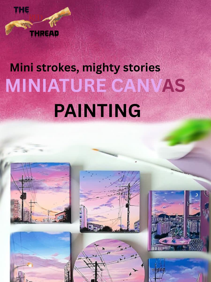 Miniature Canvas Painting