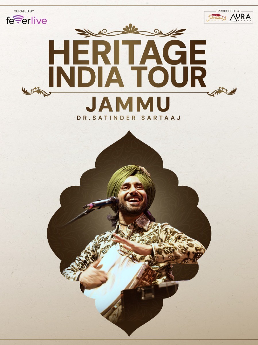 Heritage India Tour | Dr. Satinder Sartaaj Live In Jammu