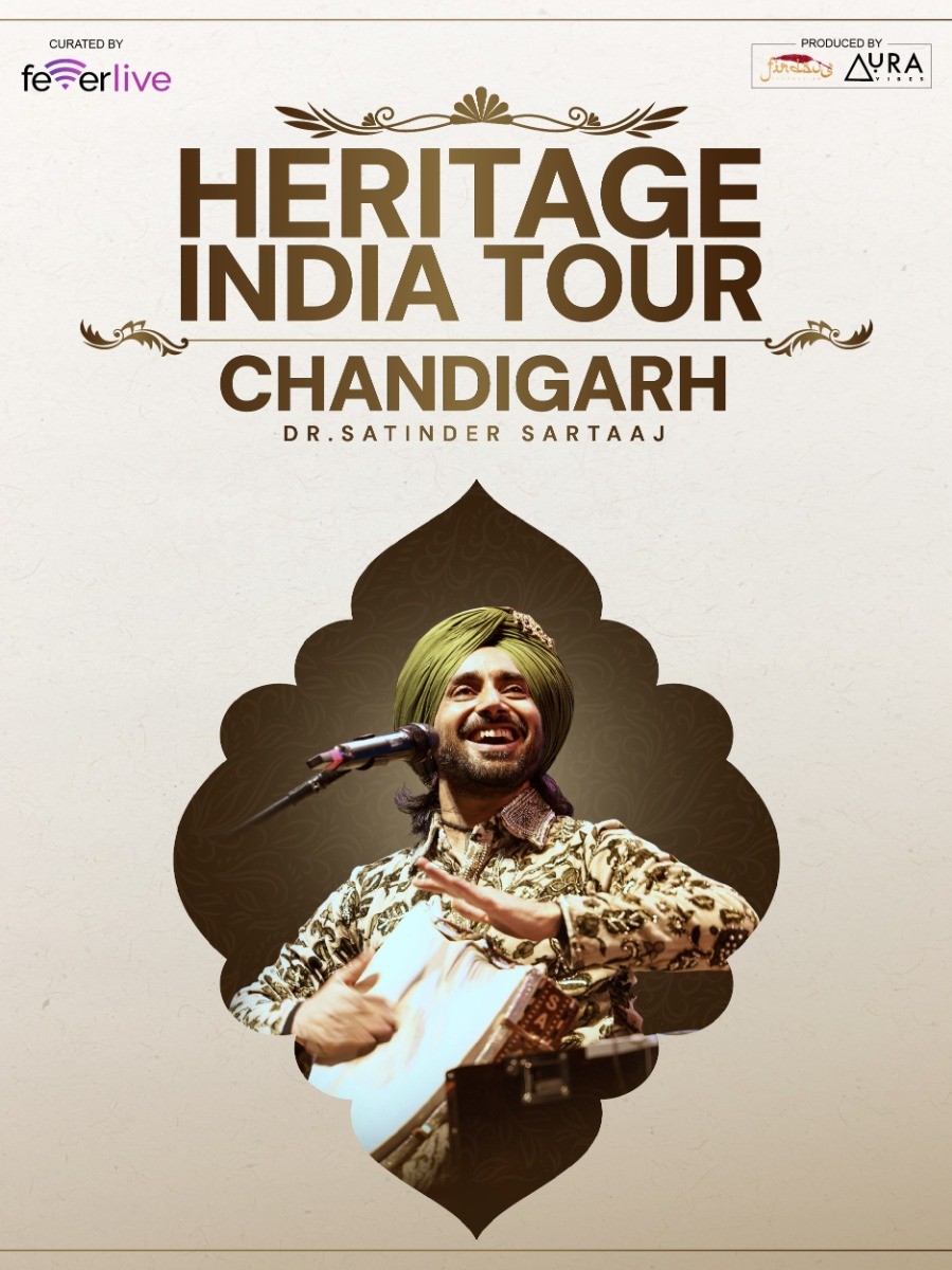 Heritage India Tour | Dr. Satinder Sartaaj Live In Chandigarh