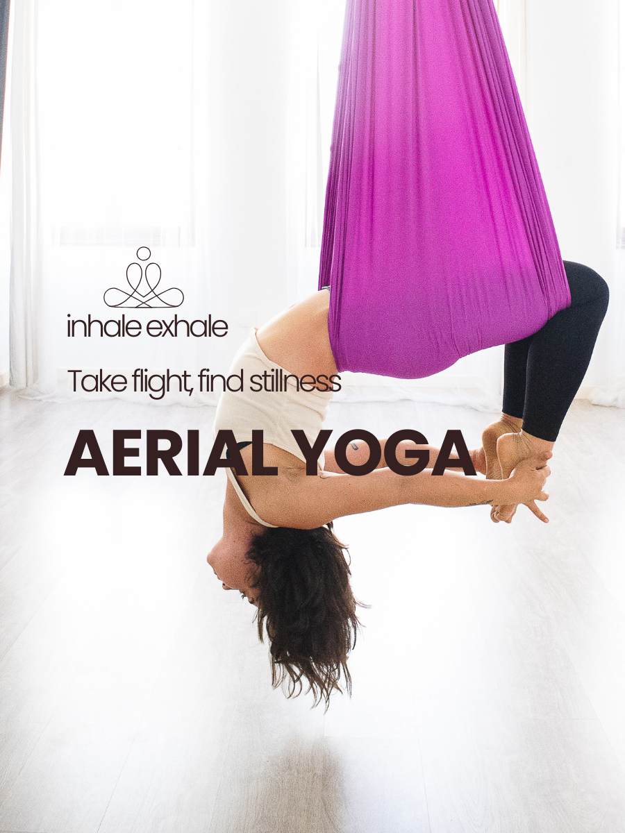 Aerial Yoga Unfolded at Inhale Exhale Pilates & Yoga Studio