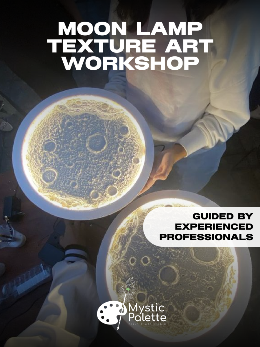 Moon Lamp Texture Art Workshop
