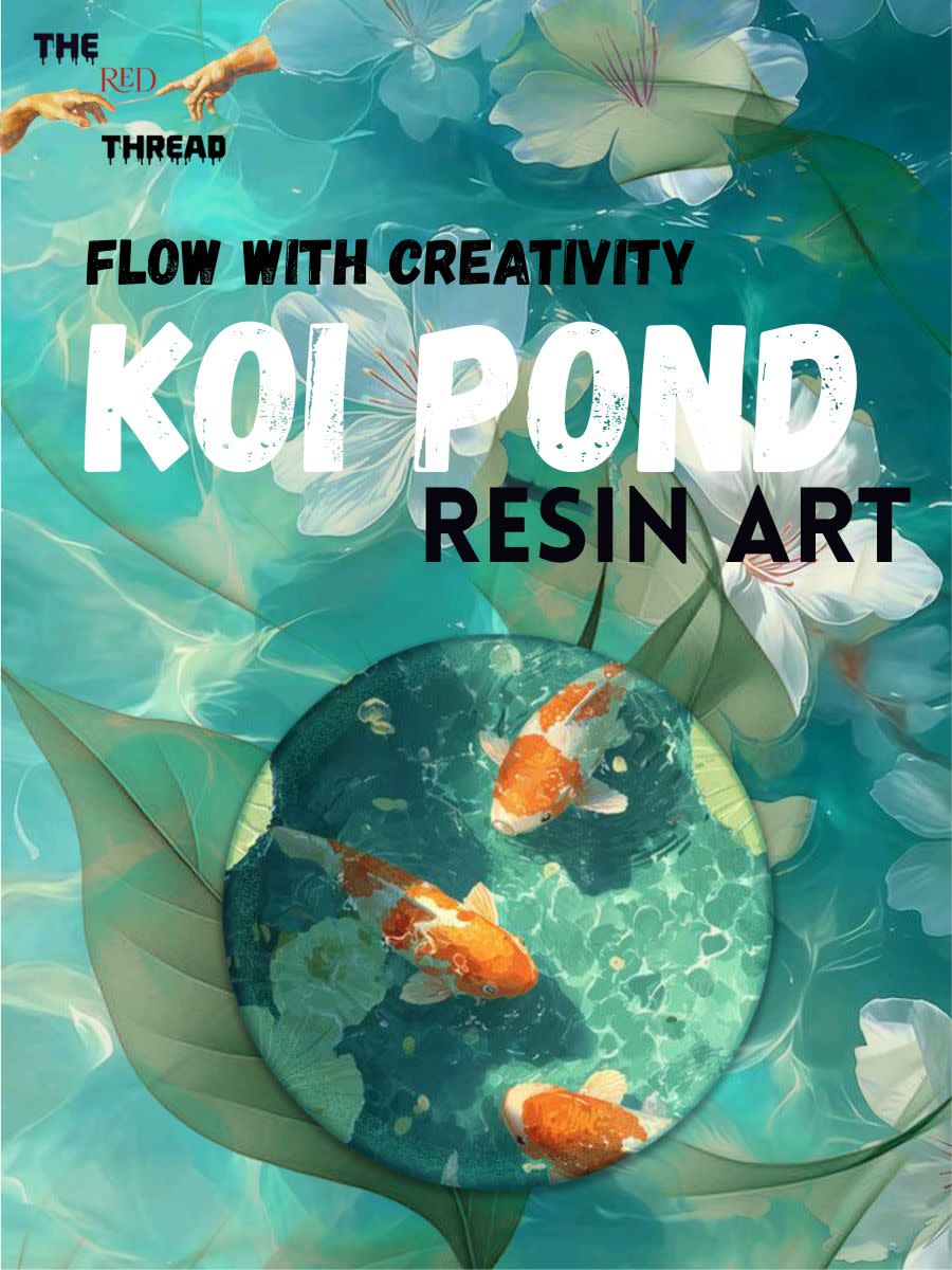 Resin Art Oasis - Koi Pond Workshop