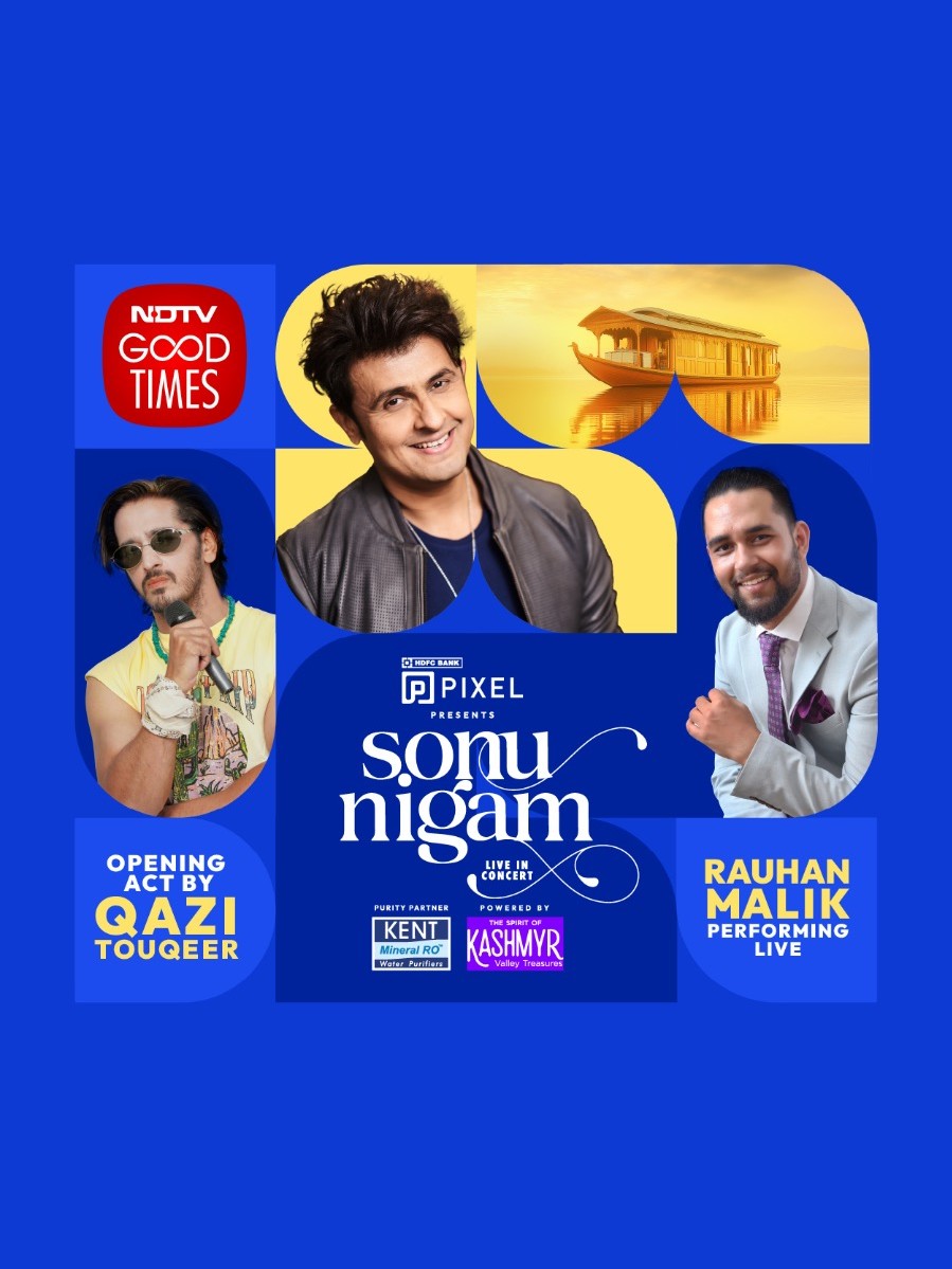 Sonu Nigam Live at Dal Lake | Opening act by Qazi Touqeer
