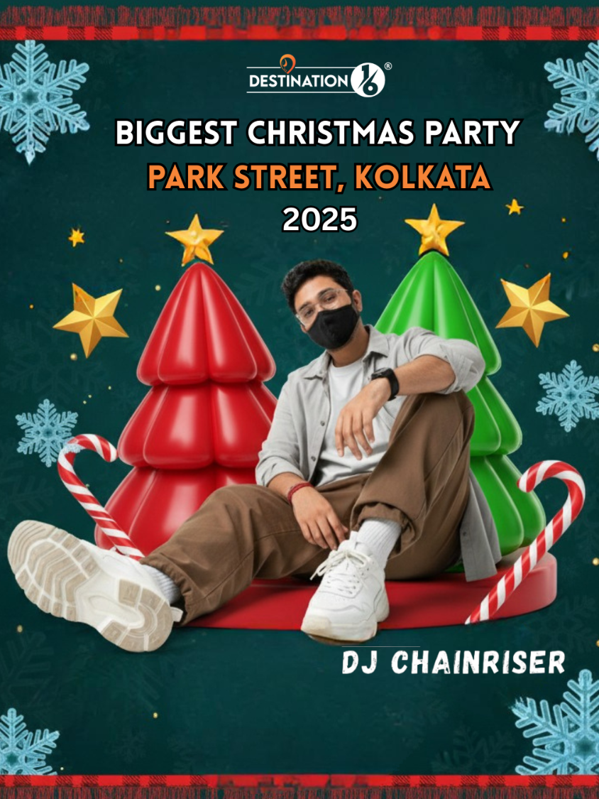 Biggest Christmas Party at Park Street | Kolkata