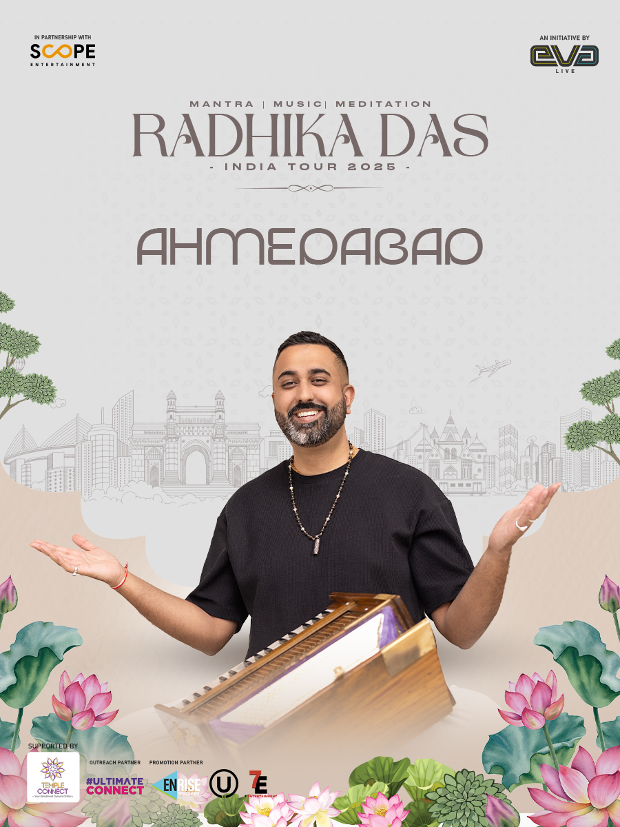 Radhika Das India Tour 2025 | Ahmedabad