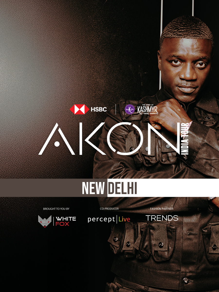 Akon India Tour 2025 | Delhi