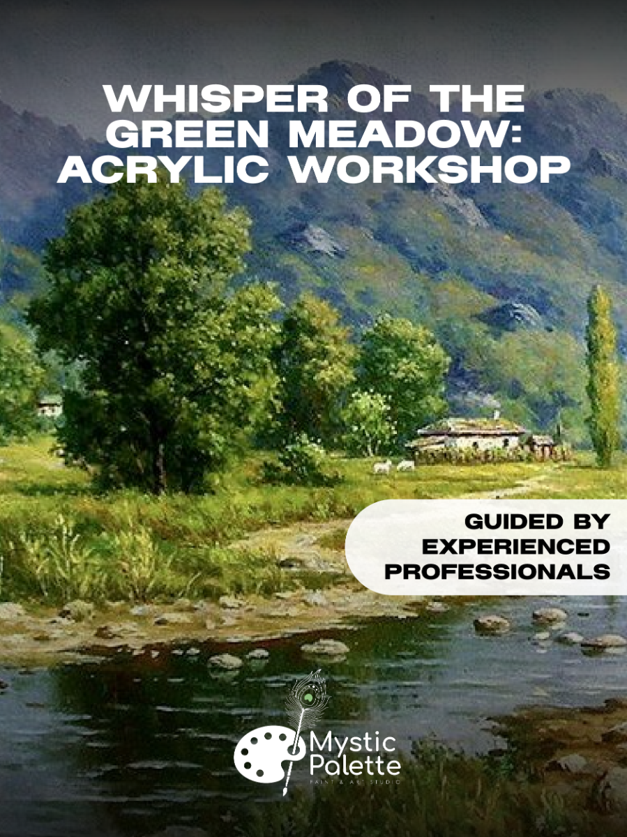 Whisper of the Green Meadow: Acrylic Workshop
