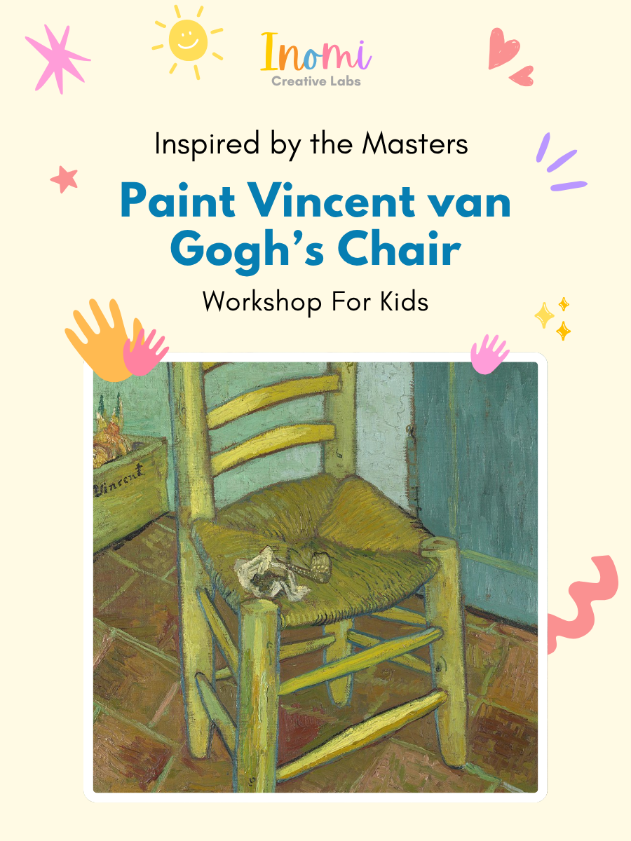 Inspired by the Masters Series: Paint Vincent Van Gogh’s Chair