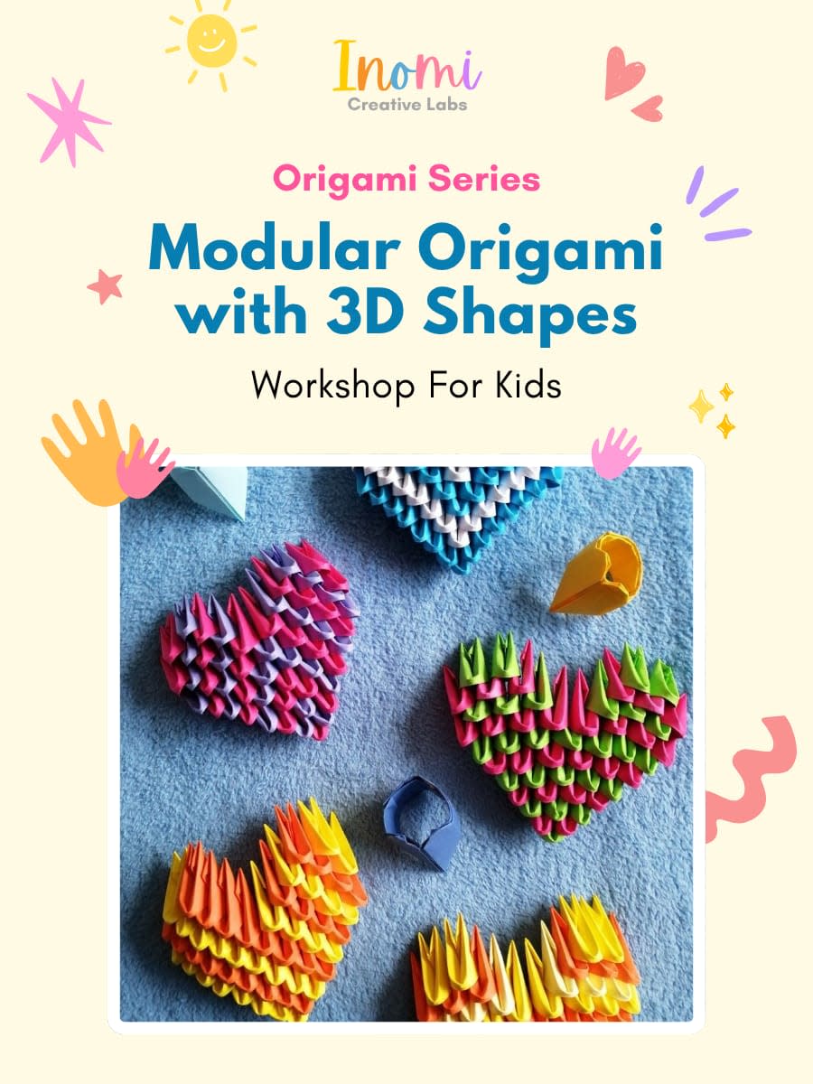 Origami Series: Introduction to Modular Origami with 3D Shapes