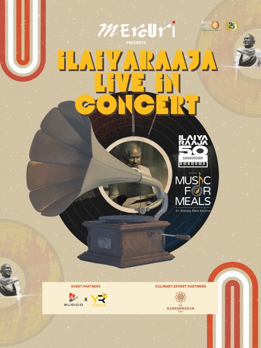 Ilaiyaraaja 50: Live Concert - Music for Meals | Bengaluru