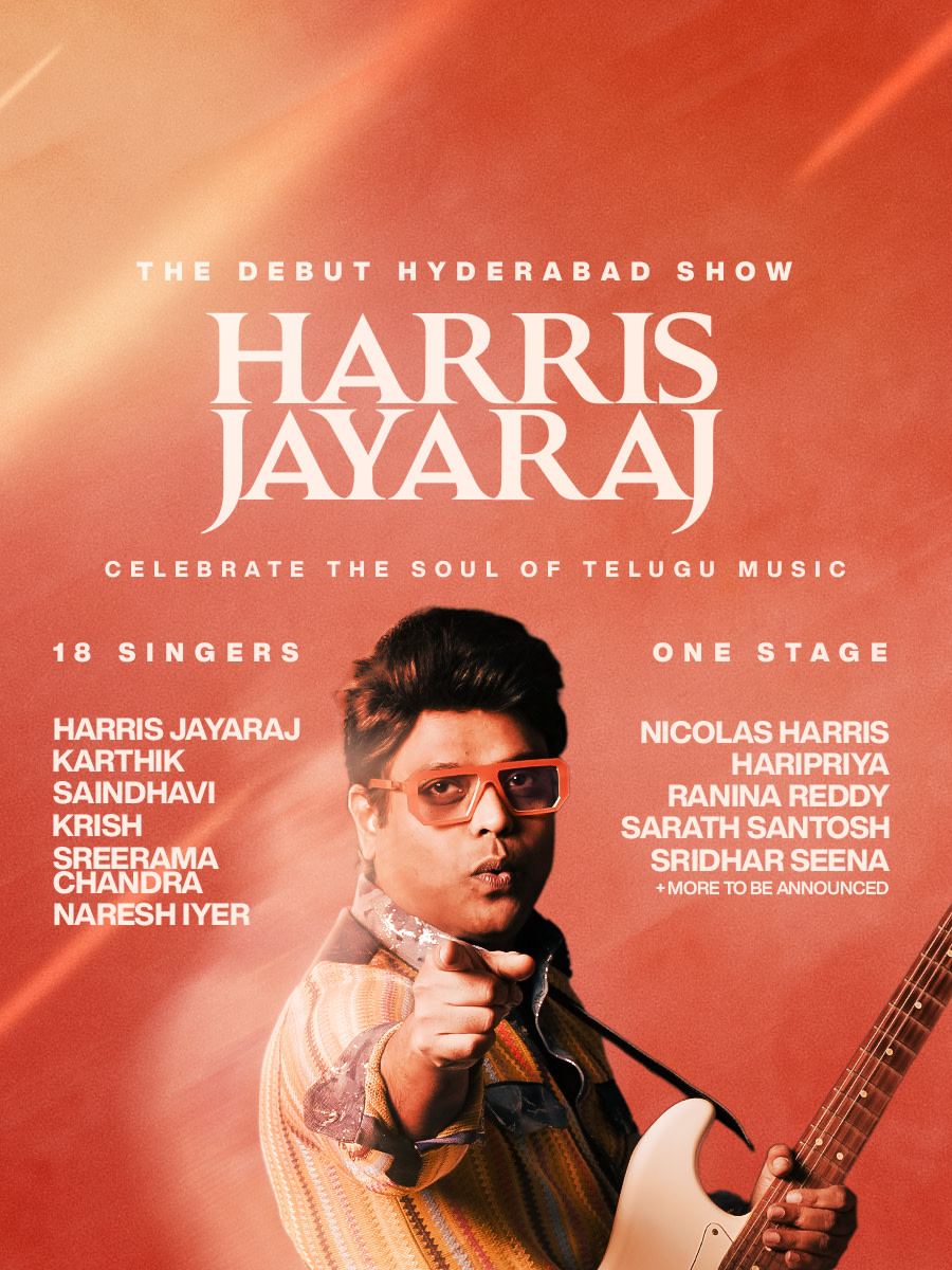 Harris Jayaraj Live in Concert | Hyderabad