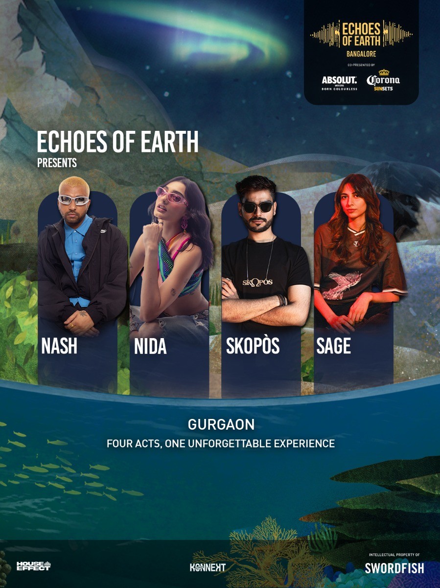 Echoes of Earth presents Nida, Nash, Sage and Skopos | Gurgaon 