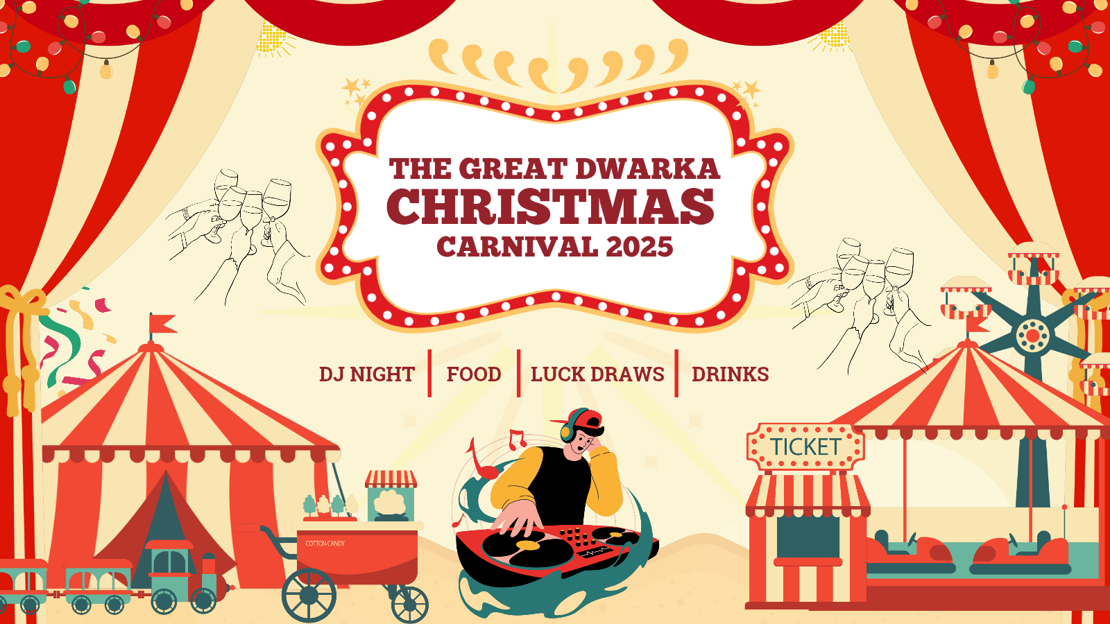 The Great Dwarka Christmas Carnival | Event in Dwarka