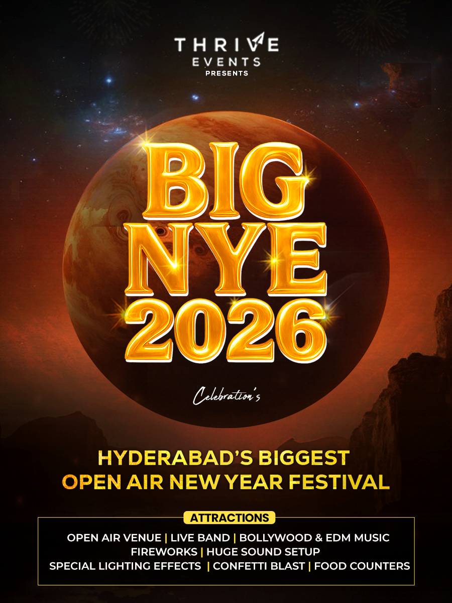 Big NYE 2026 Hyderabad’s Biggest New Year