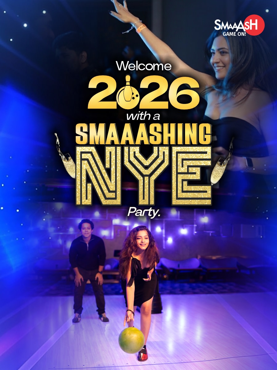 New Year’s Eve 2026 At SMAAASH | Mumbai