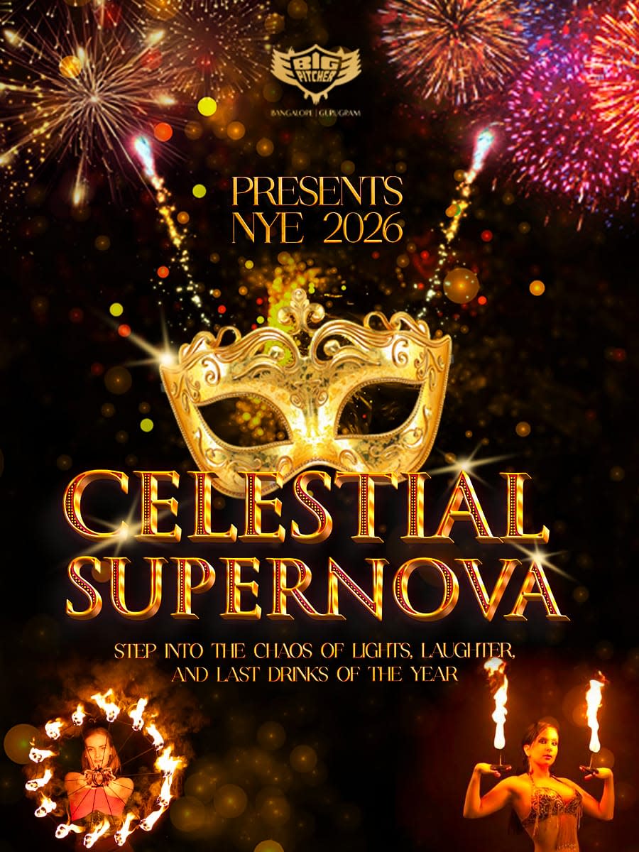 New Year Party 2026 at BIG PITCHER, Bengaluru