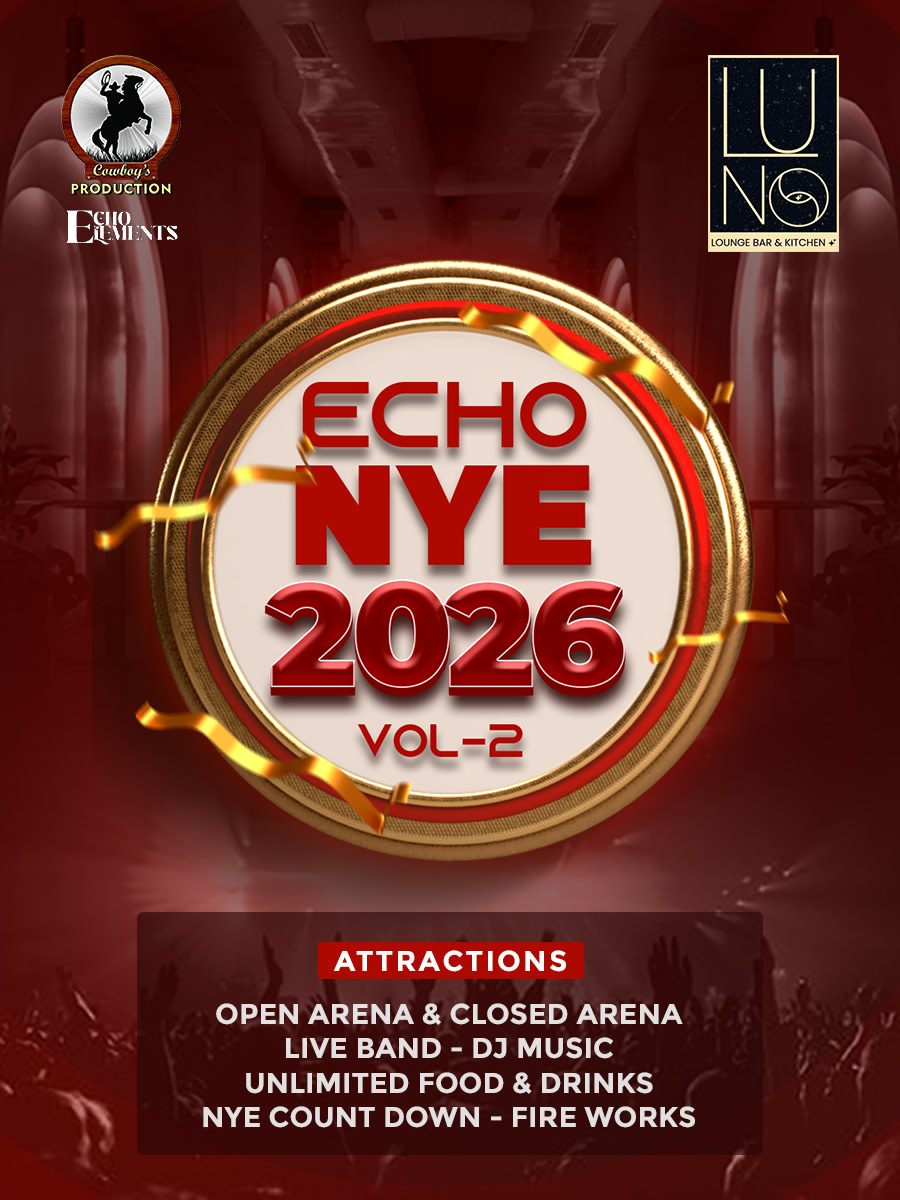 Echo NYE 2026 Vol-2 @ Luno Lounge