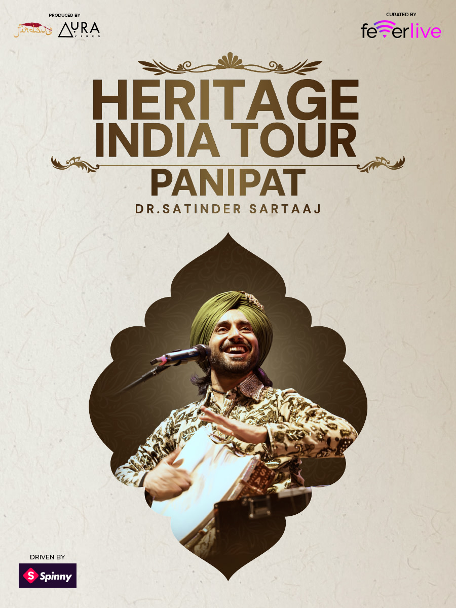 Heritage India Tour | Dr. Satinder Sartaaj Live In Panipat
