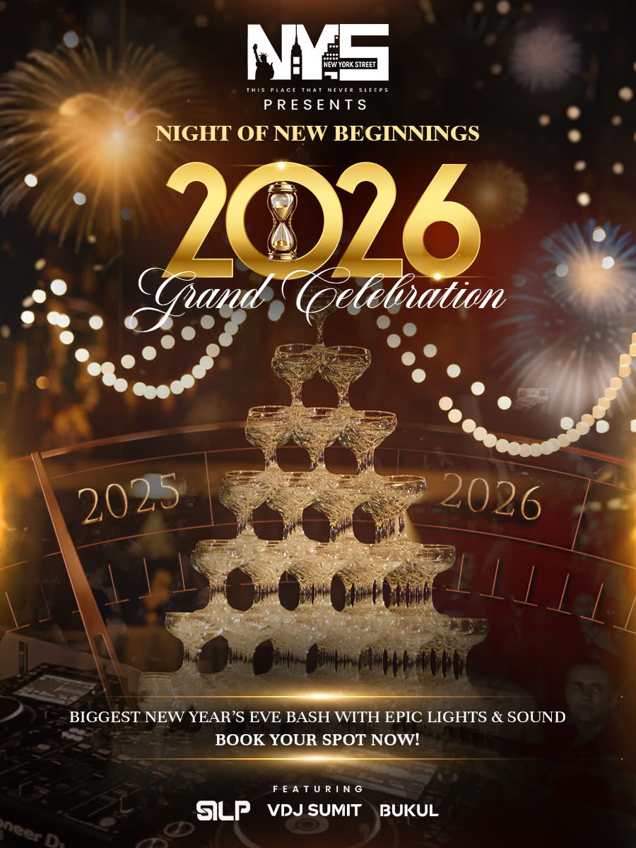 New Year Celebration 2026 at New York Street
