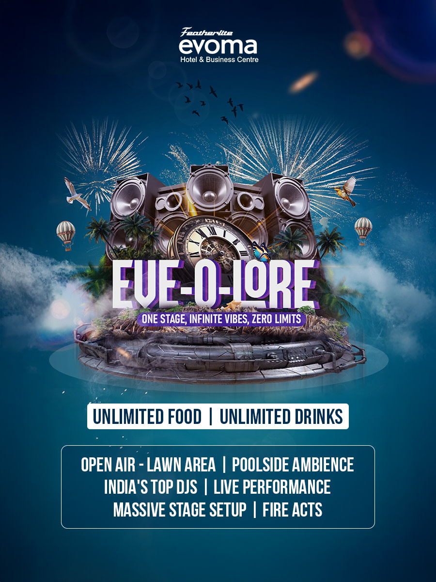 Biggest Open Air Lawn Area – Poolside New Year Eve Party 2026