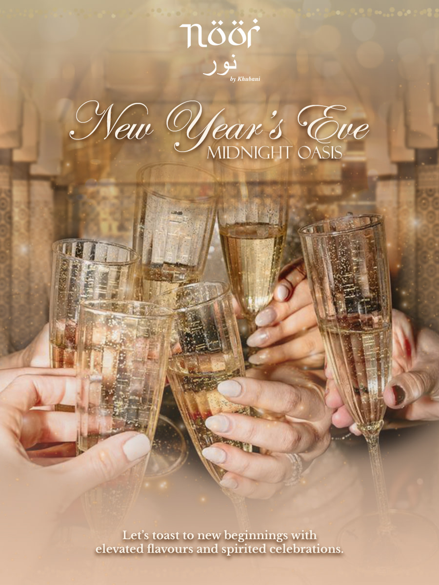 New Year’s Eve Midnight Oasis ft. Noor by Khubani
