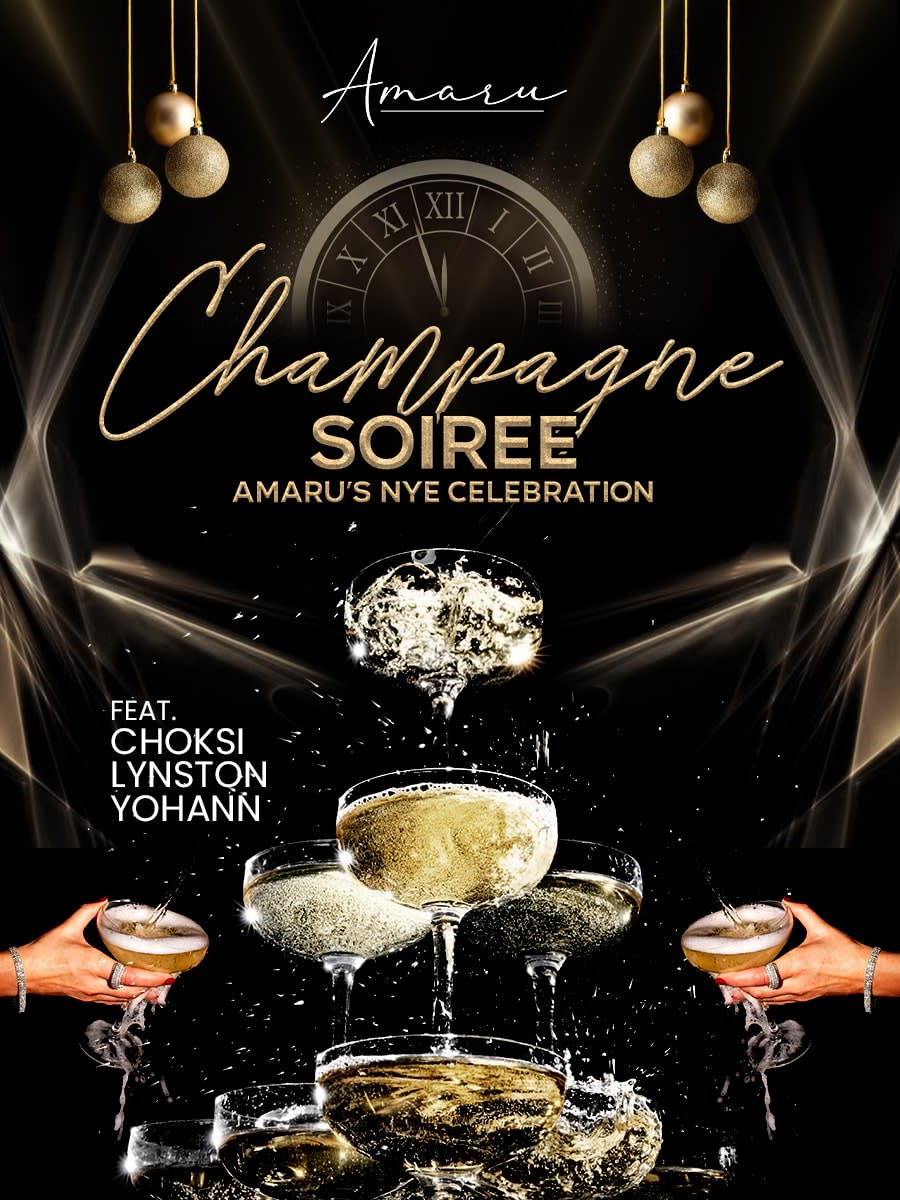 Champagne Soiree – Amaru’s NYE Celebration