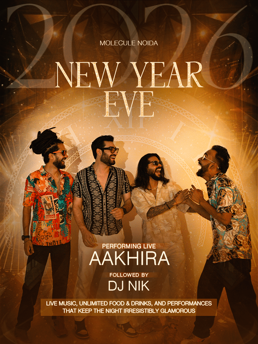 Molecule Noida – NYE 2026 ft. Aakhira & DJ Nik