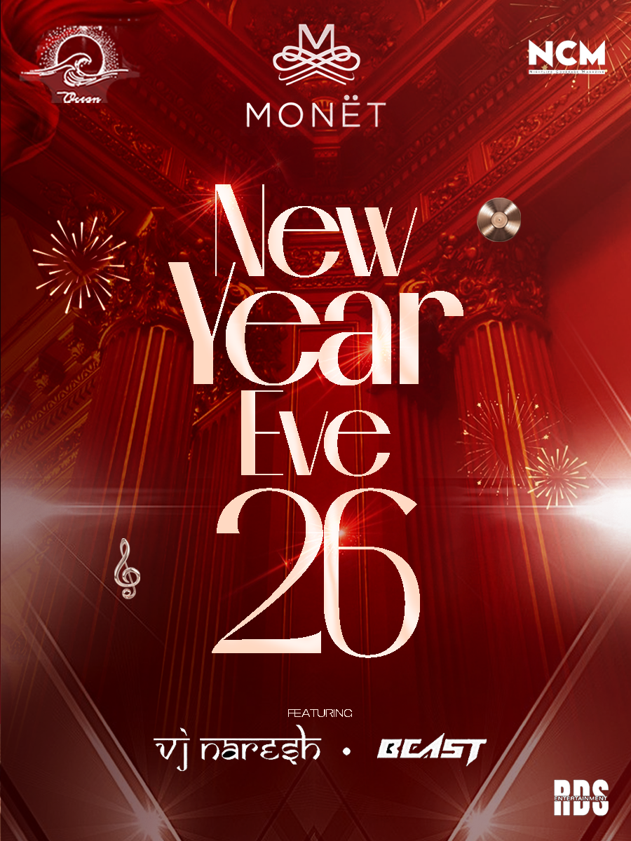 NYE 2026 – Finest NYE Soiree at Monet