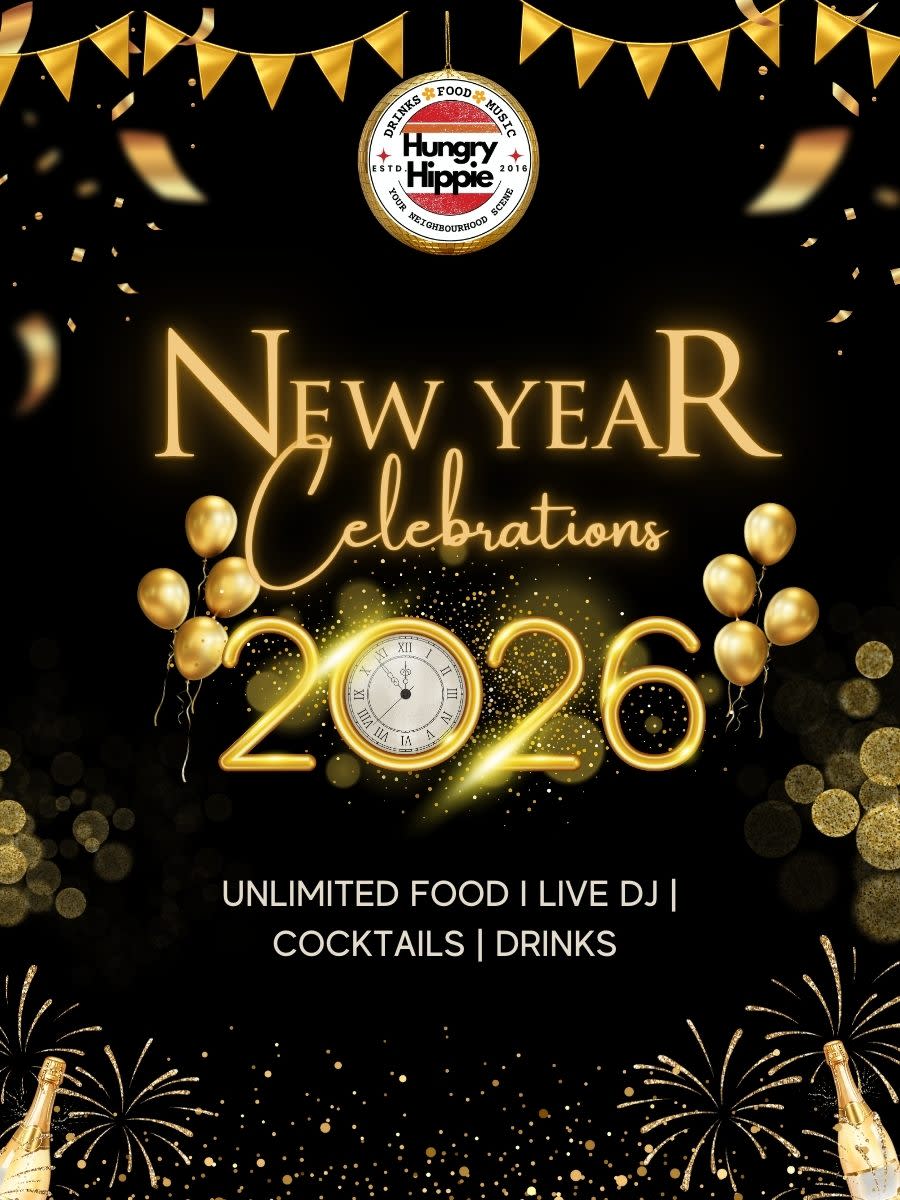 New Year Bash 2026 At Hungry Hippie