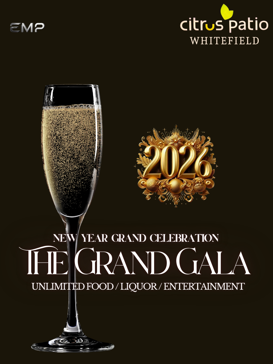 New Year 2026 Citrus Patio Whitefield