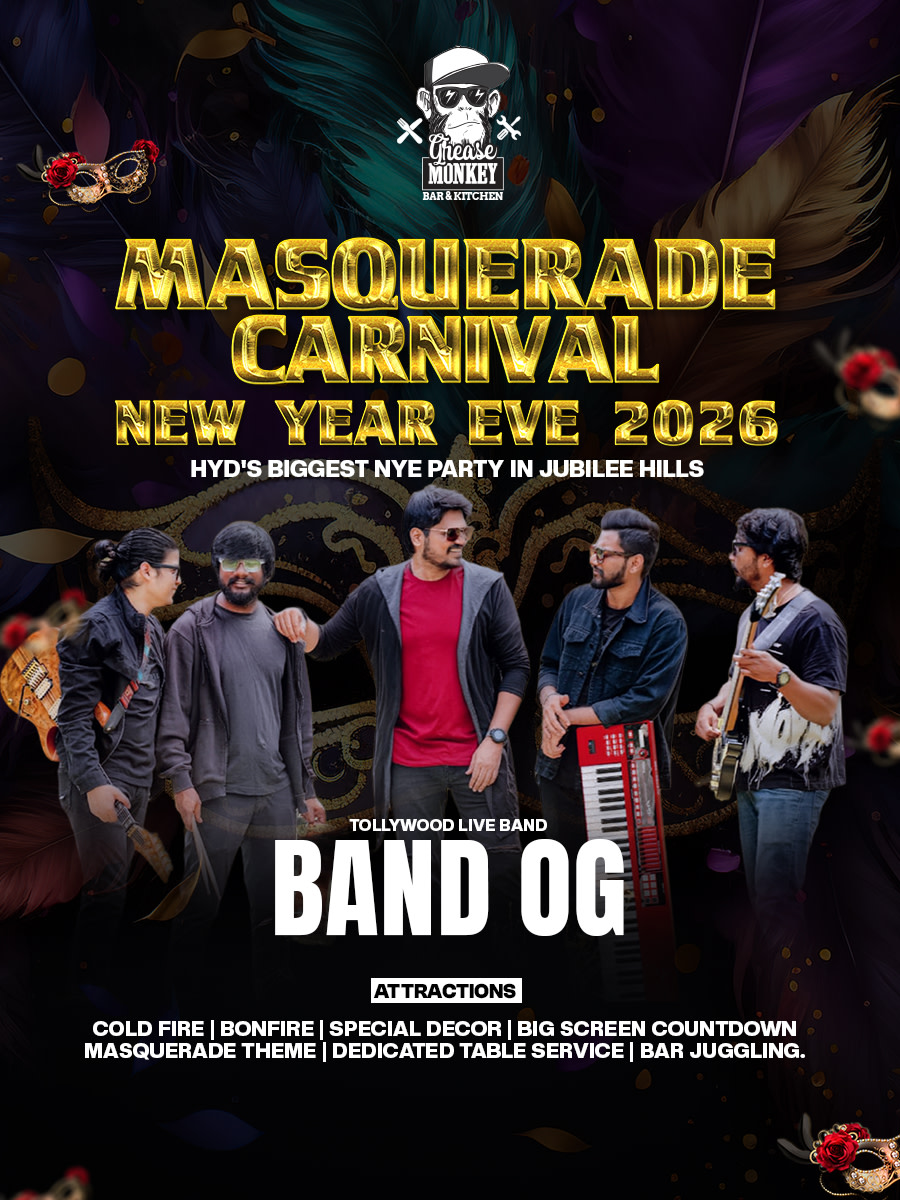 Masquerade Carnival NYE 2026 – Band OG Live