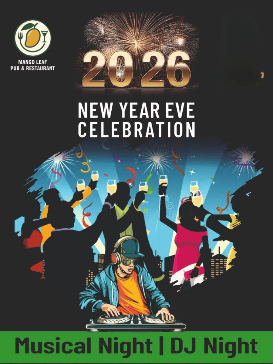 New Year 2026 at Mango Leaf