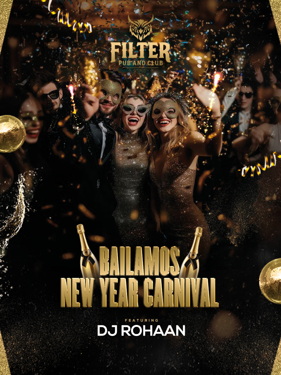 Bailamos New Year’s Eve Carnival at Filter Club