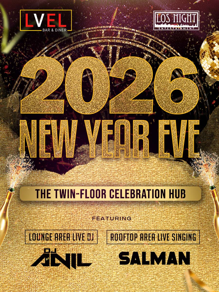New Year Bash 2026 – Lvel Bar And Diner