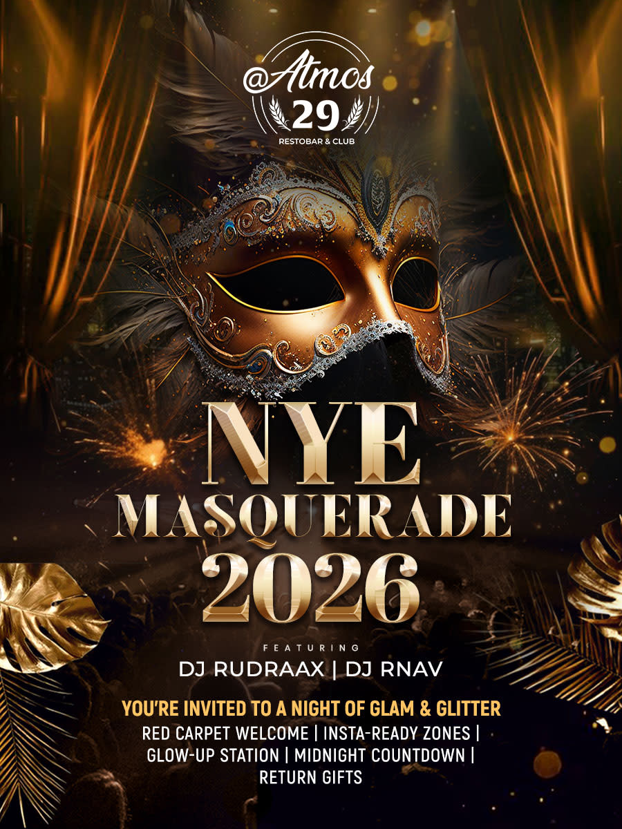 New Year Masquerade at Atmos29 Restobar & Club