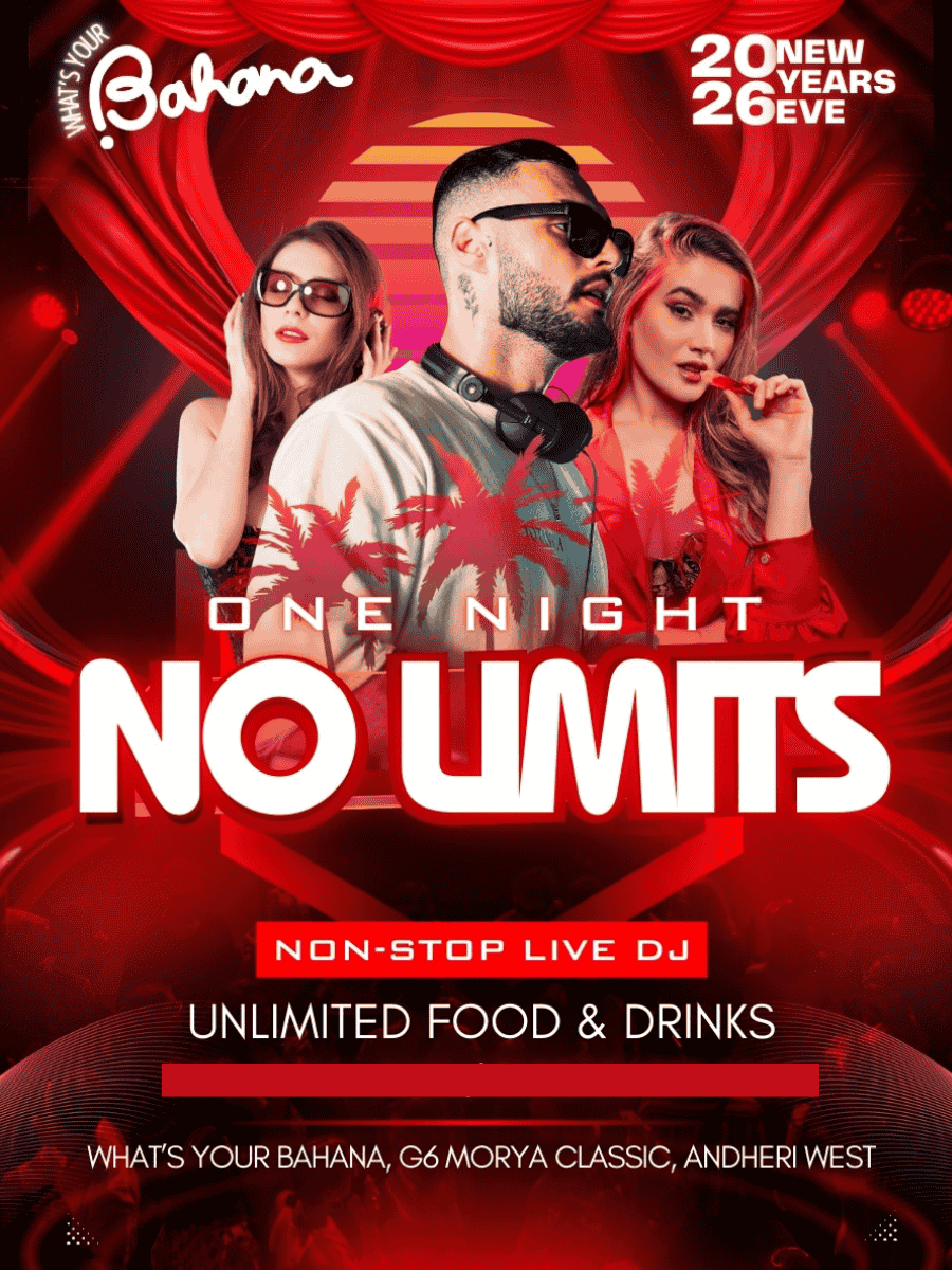 New Years Party at What’s Your Bahana | Unlimited Food, Drinks and Entertainment