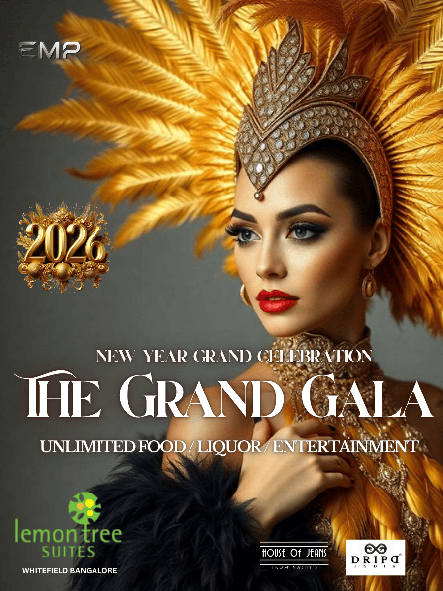 New Year’s Eve 2026 at Lemon Tree Suites Whitefield