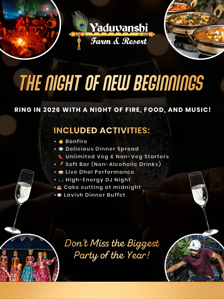 New Year Party at Yaduvanshi Farm and Resort Gurgaon