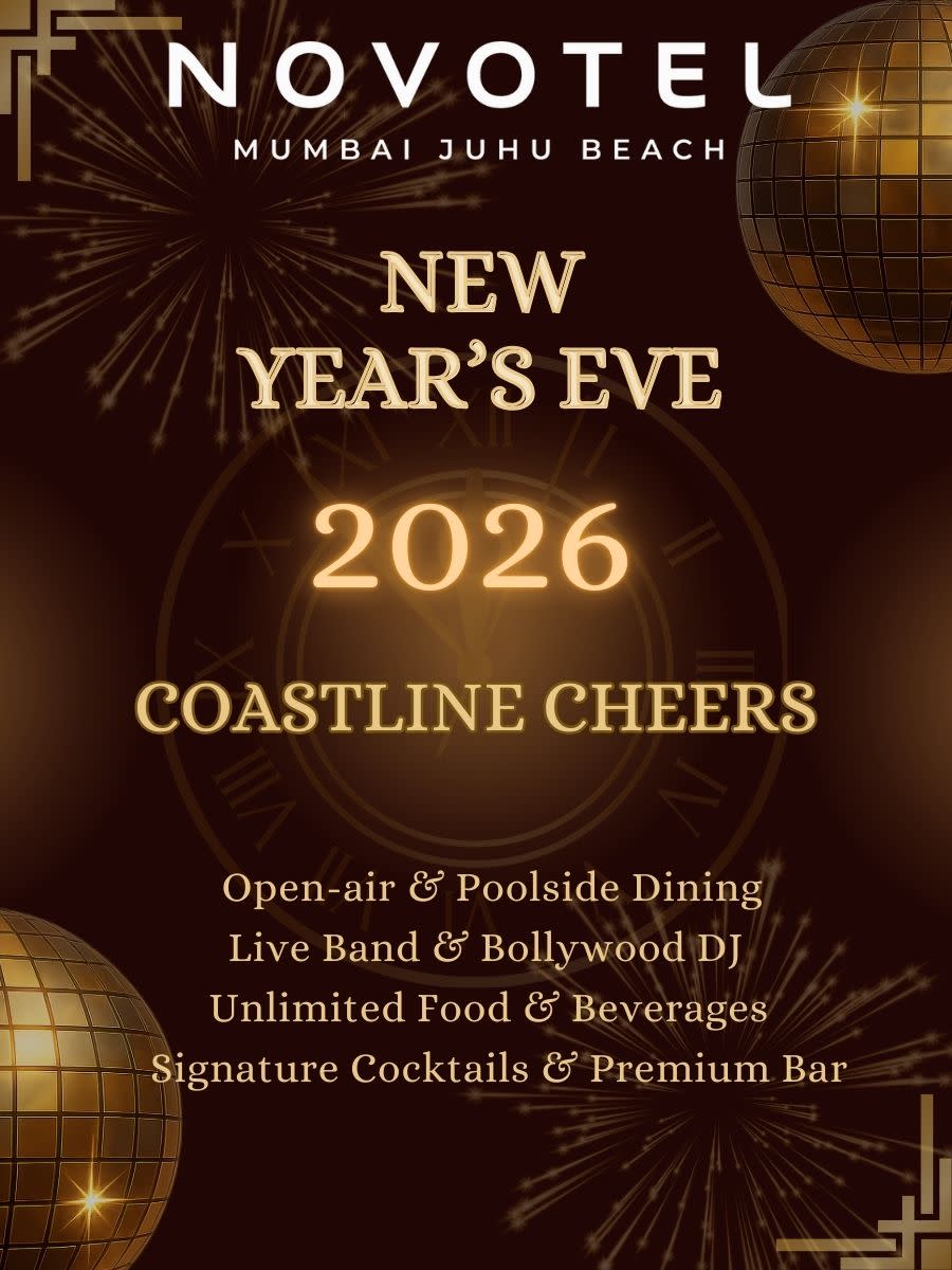 New Year’s Eve – Coastline Cheers at Novotel Juhu