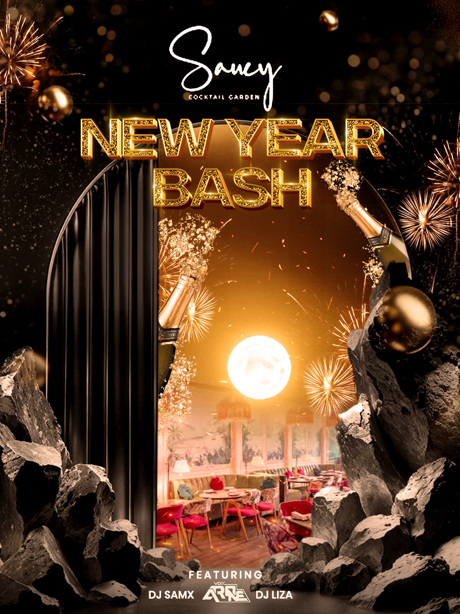 New Year Bash | Saucy Cocktail Garden