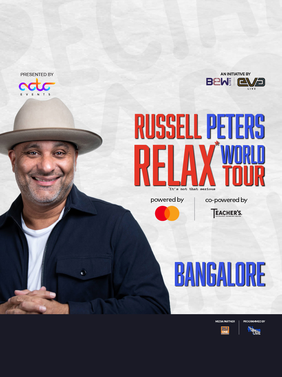Russell Peters Relax* World Tour | Bengaluru