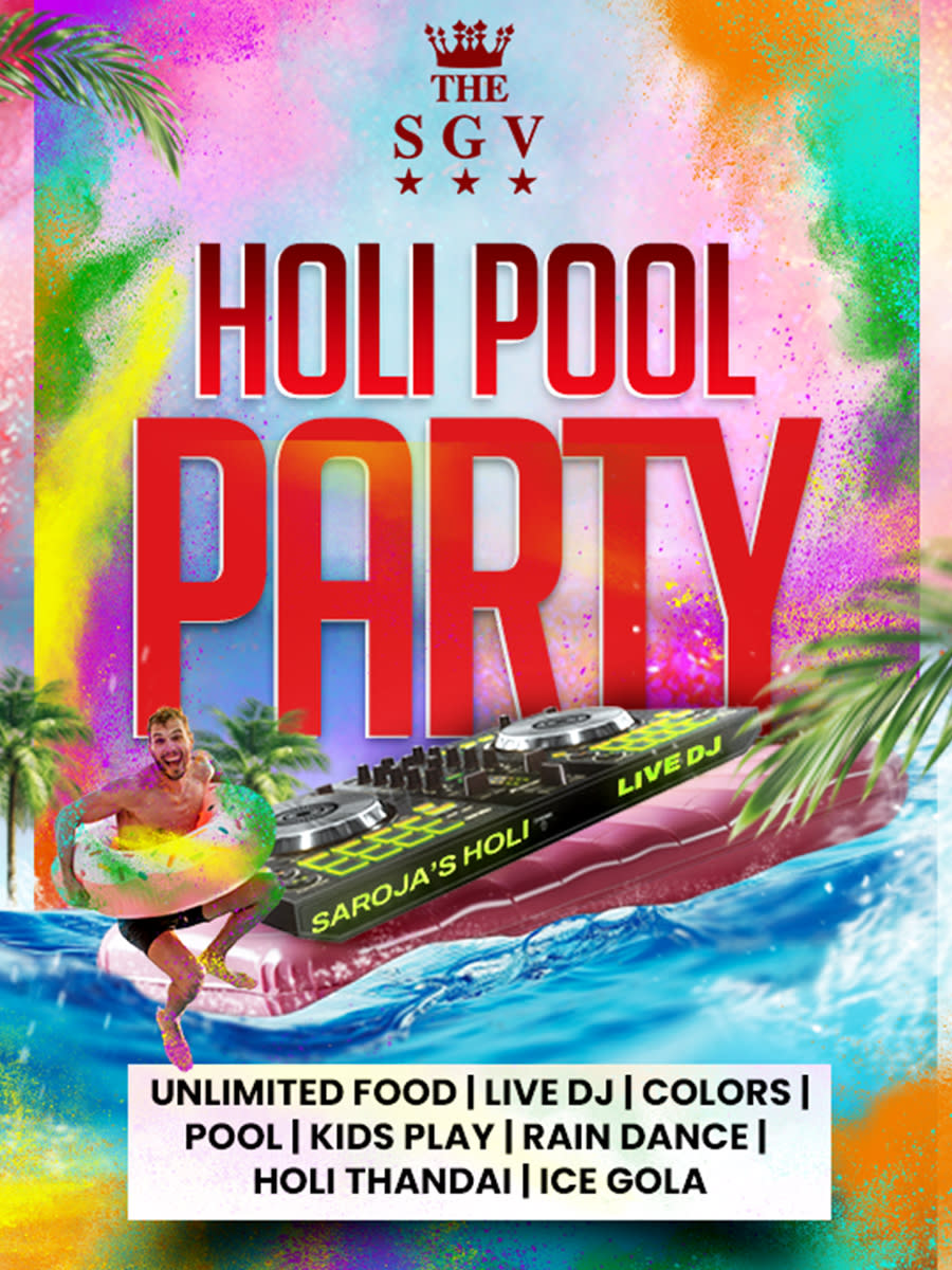 SGV Holi Pool Party – Holi Party Mumbai 2026