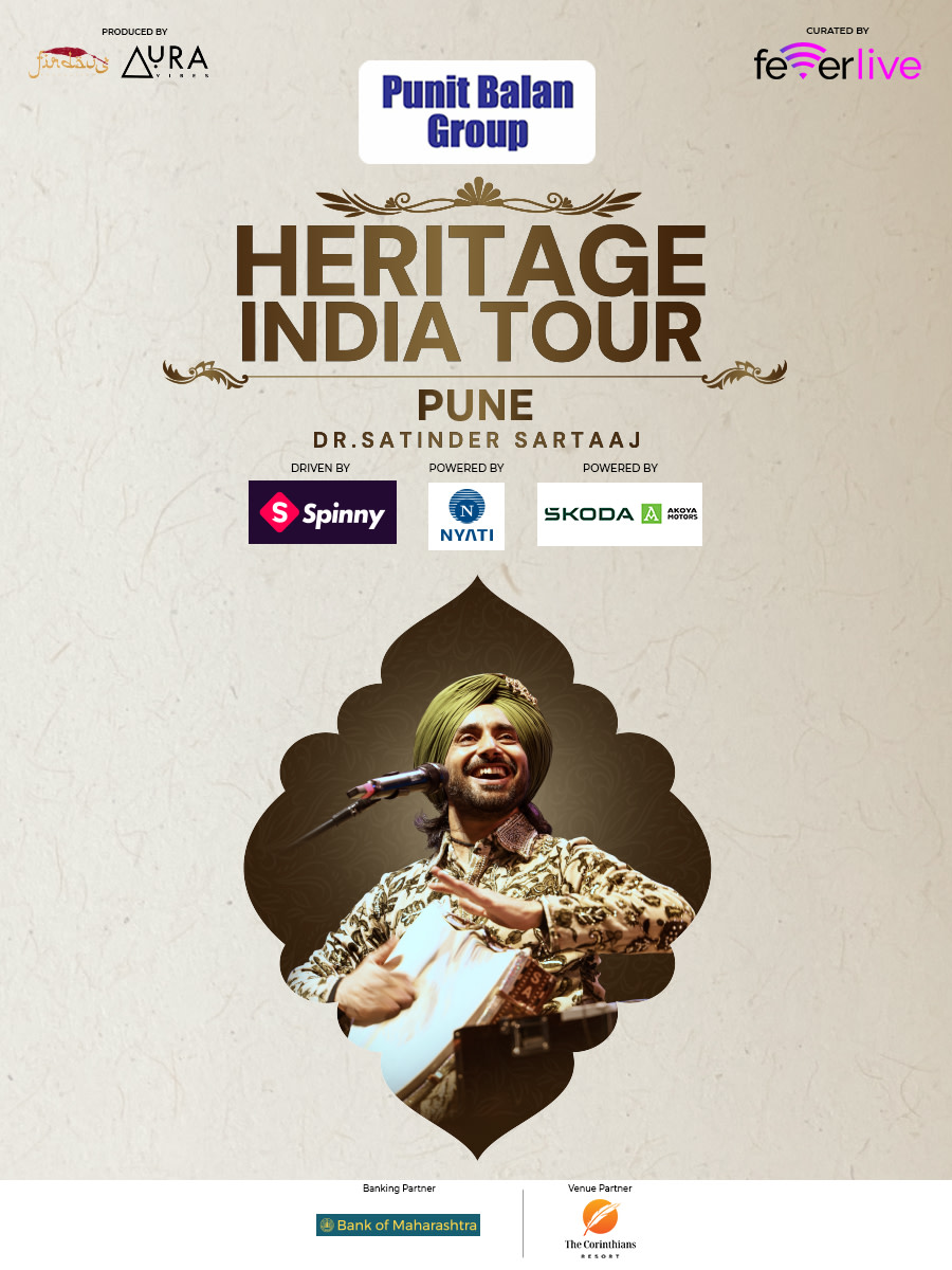 Heritage India Tour | Dr. Satinder Sartaaj Live In Pune